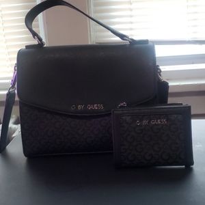 Handbag with matching wallet